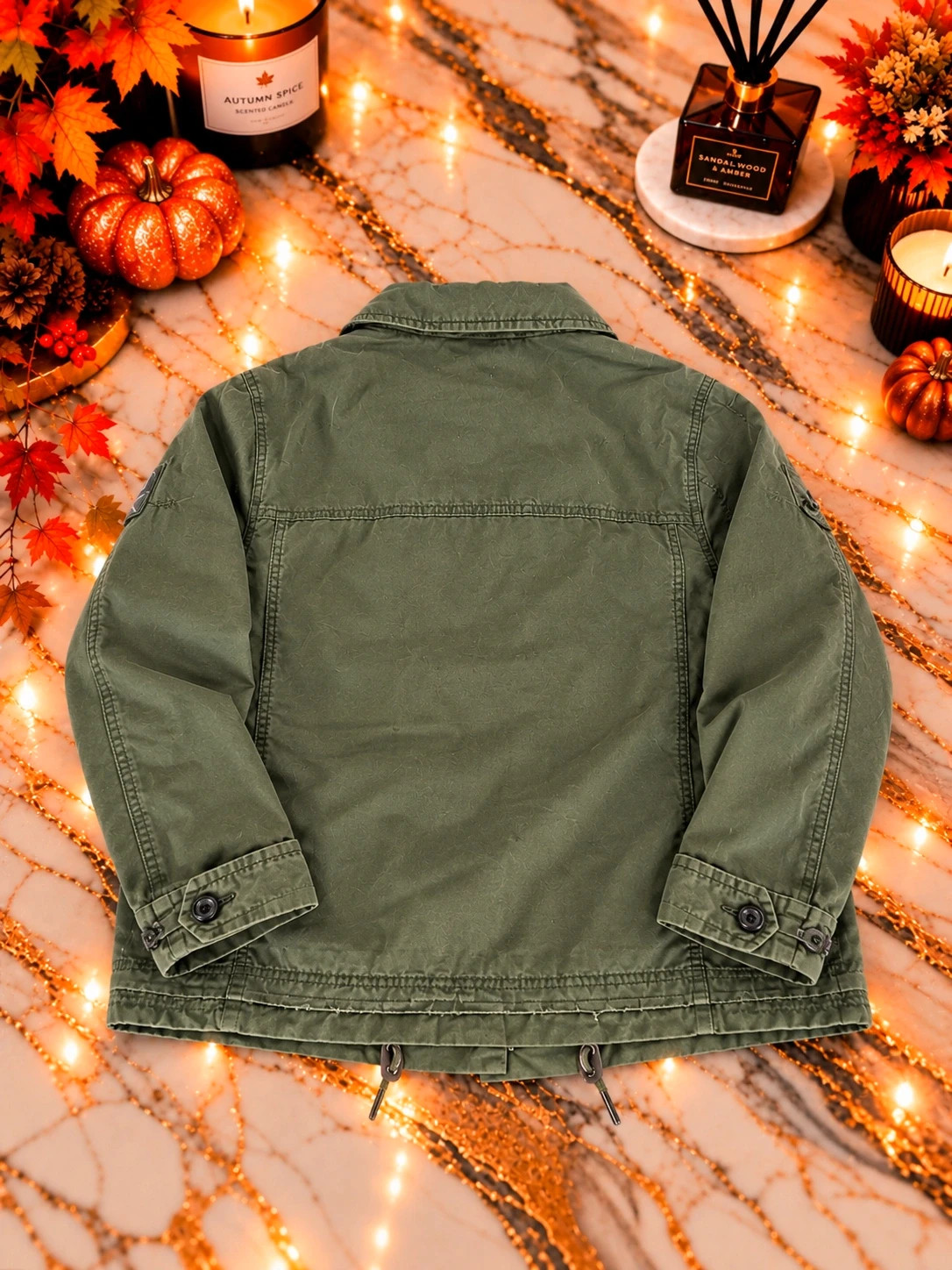 Veste Superdry Rookie kaki style militaire Taille M | 38 – Superdry – taille M / 38 / 10 5