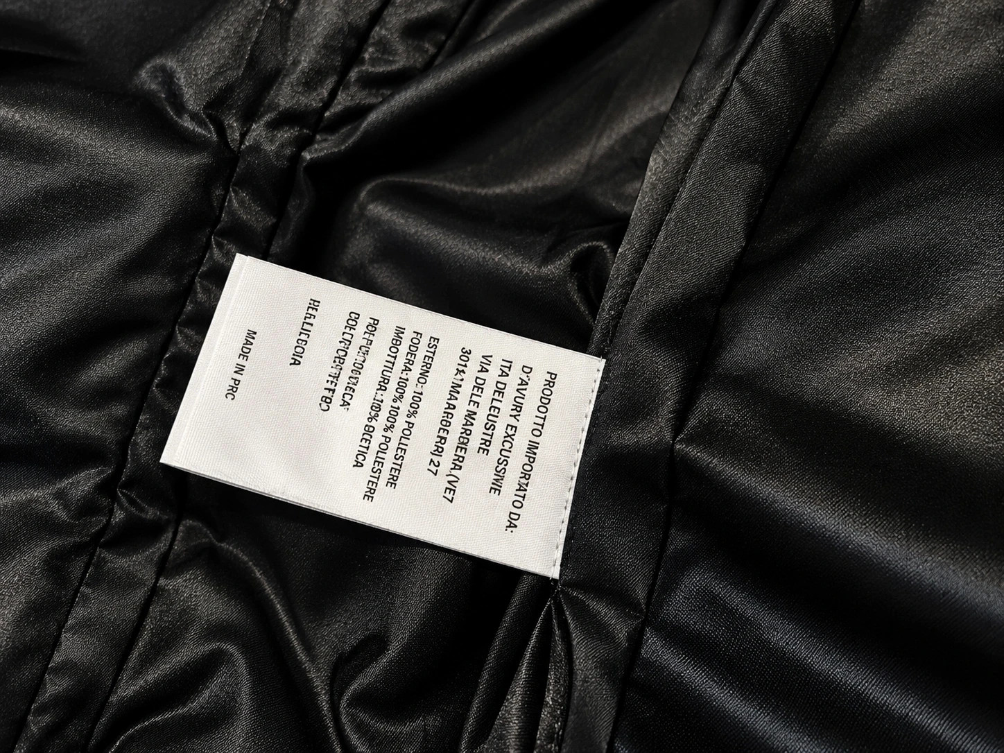 Veste noire Couture effet cuir & fausse fourrure – Taille M – Couture – taille M / 38 / 10 5