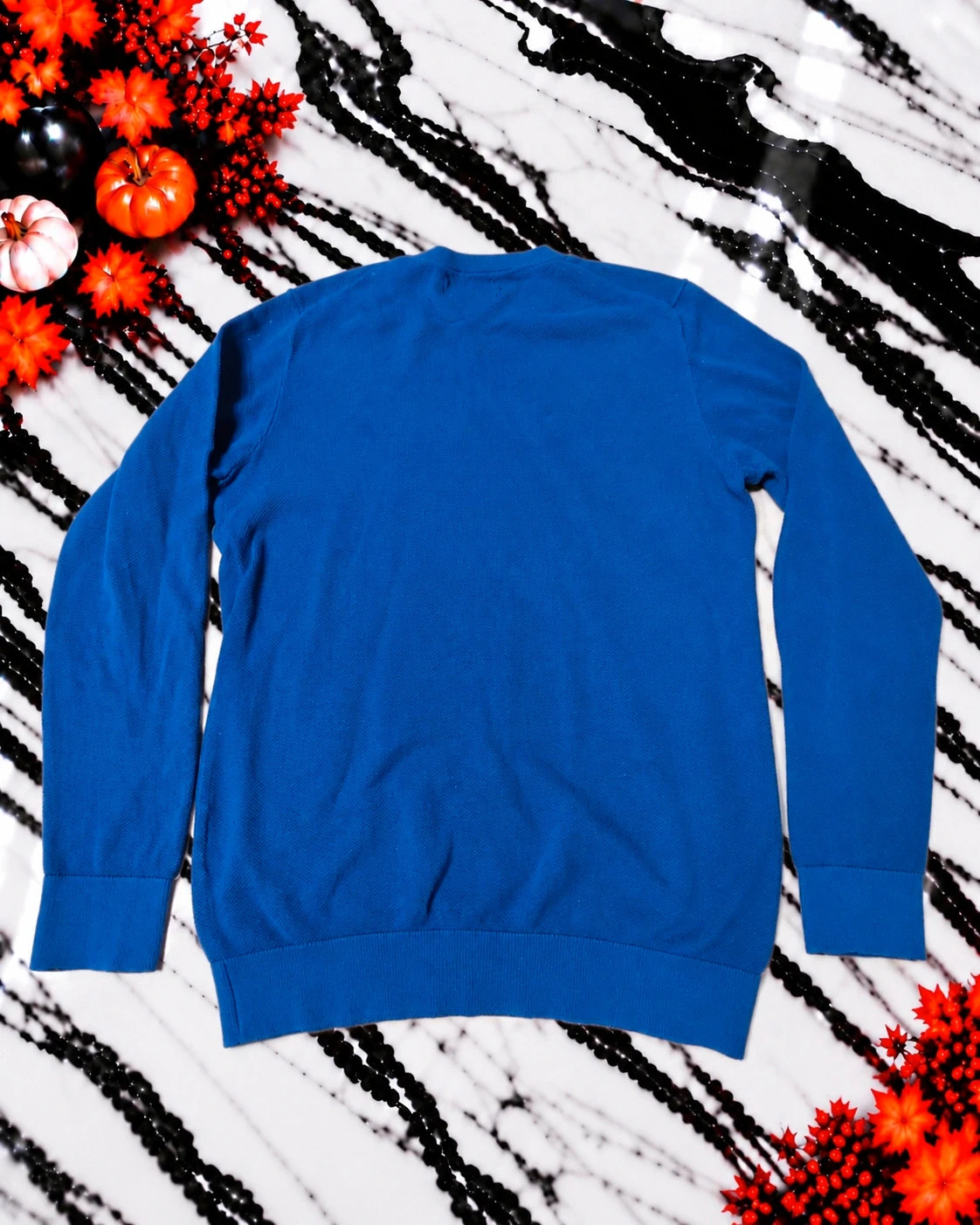 Pull Celio Homme Bleu Roi – Taille L – 100 % Coton Pima – Col Rond – Celio – taille L 3