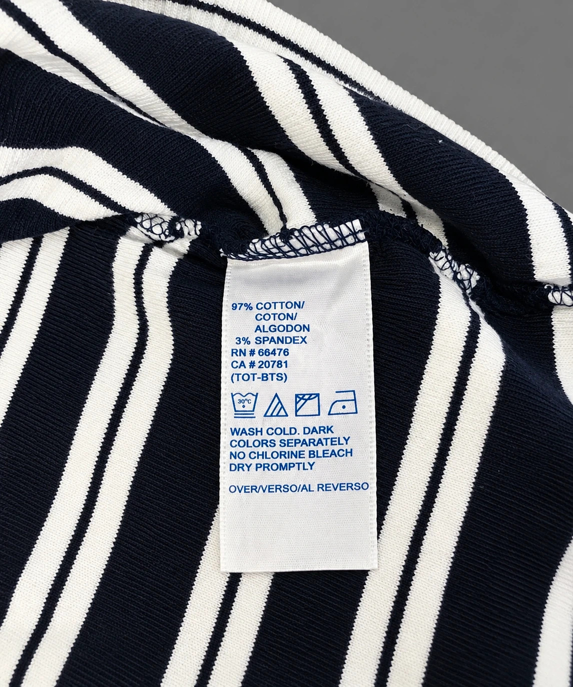 Pull Tommy Hilfiger Femme Bleu Marine à Rayures Blanches – Taille XXL – Style Marinière – Coton – Tommy Hilfiger – taille XXL / 44 / 16 3