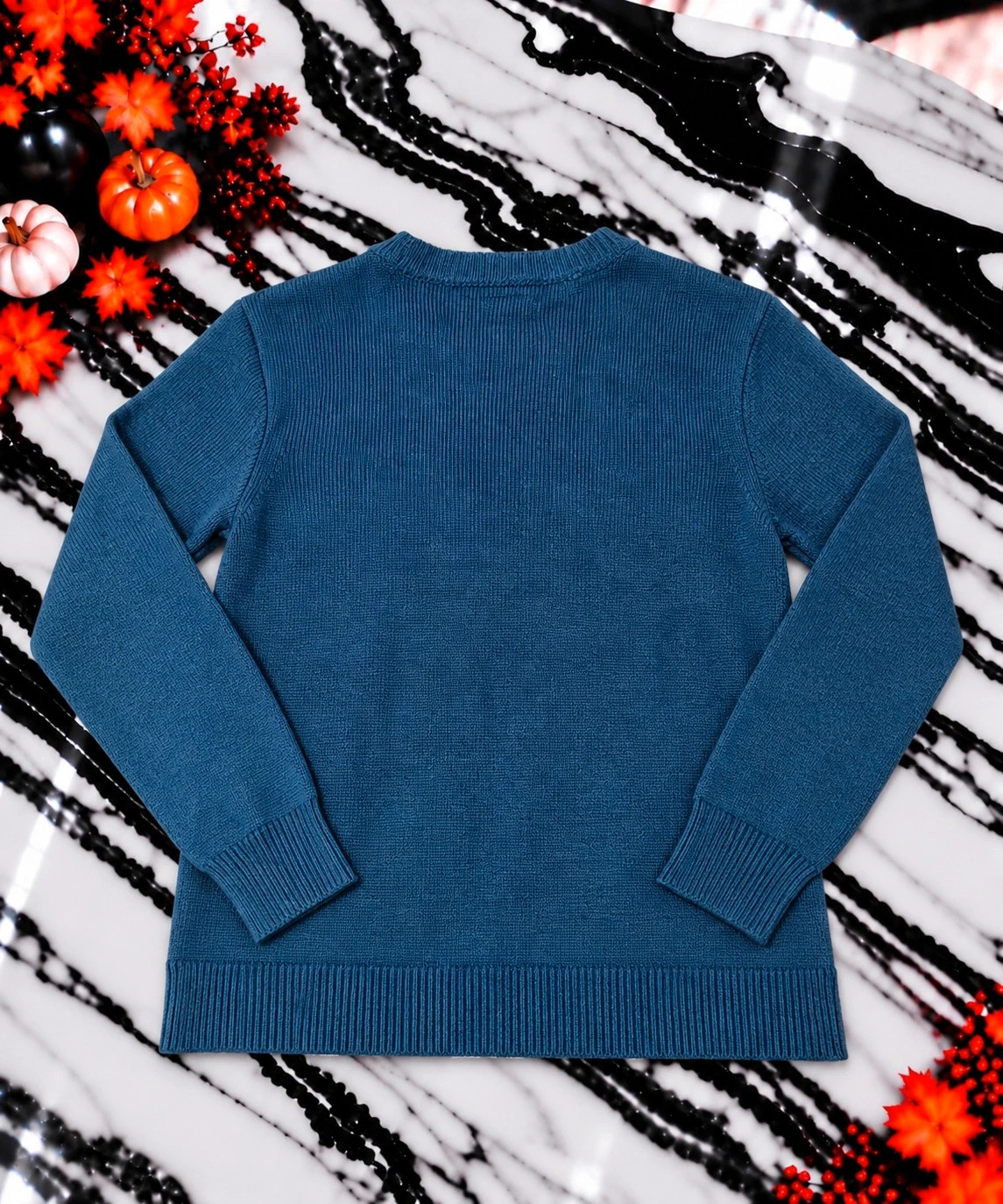 Pull de Noël Homme Bleu – Taille L – Renne Rudolph – Merry Christmas – Merry Christmas – taille L 4