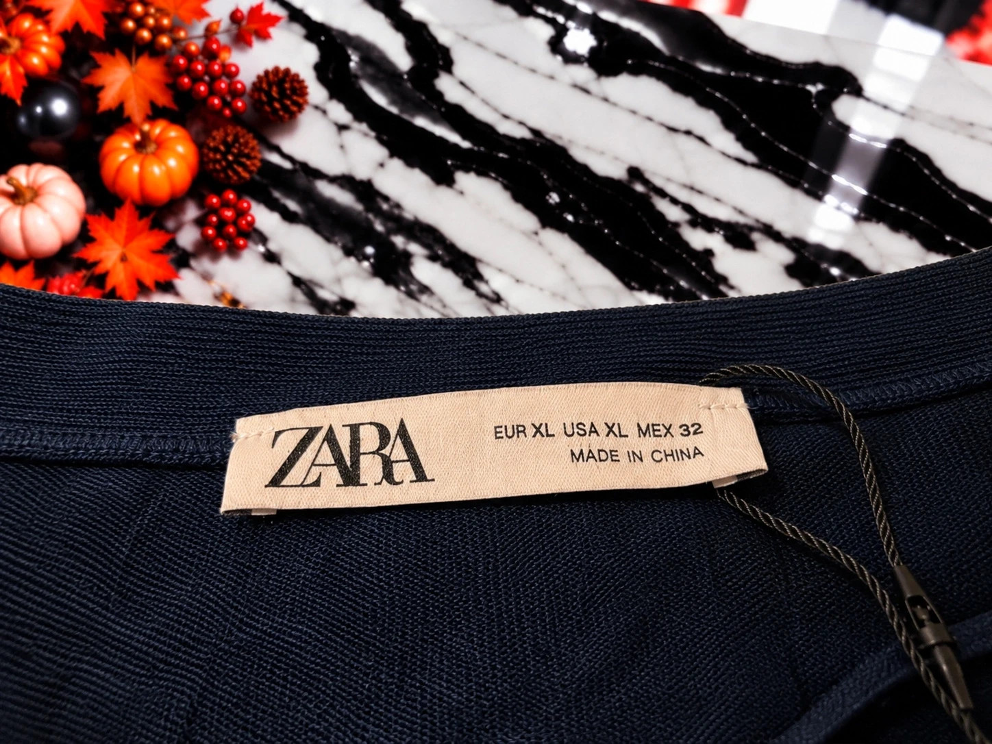 Gilet Zara Femme Bleu Marine – Taille XL – Boutonné – Chic & Élégant – Zara – taille XL / 42 / 14 2