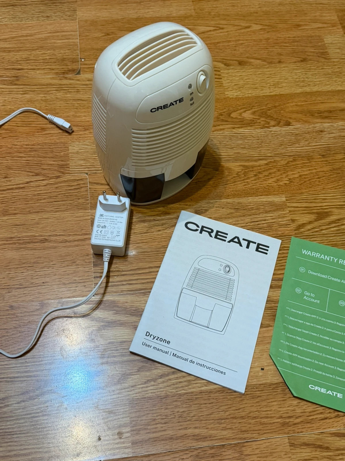 Mini Deshumidificador create Dryzone 500ml Como Nuevo – Create 5