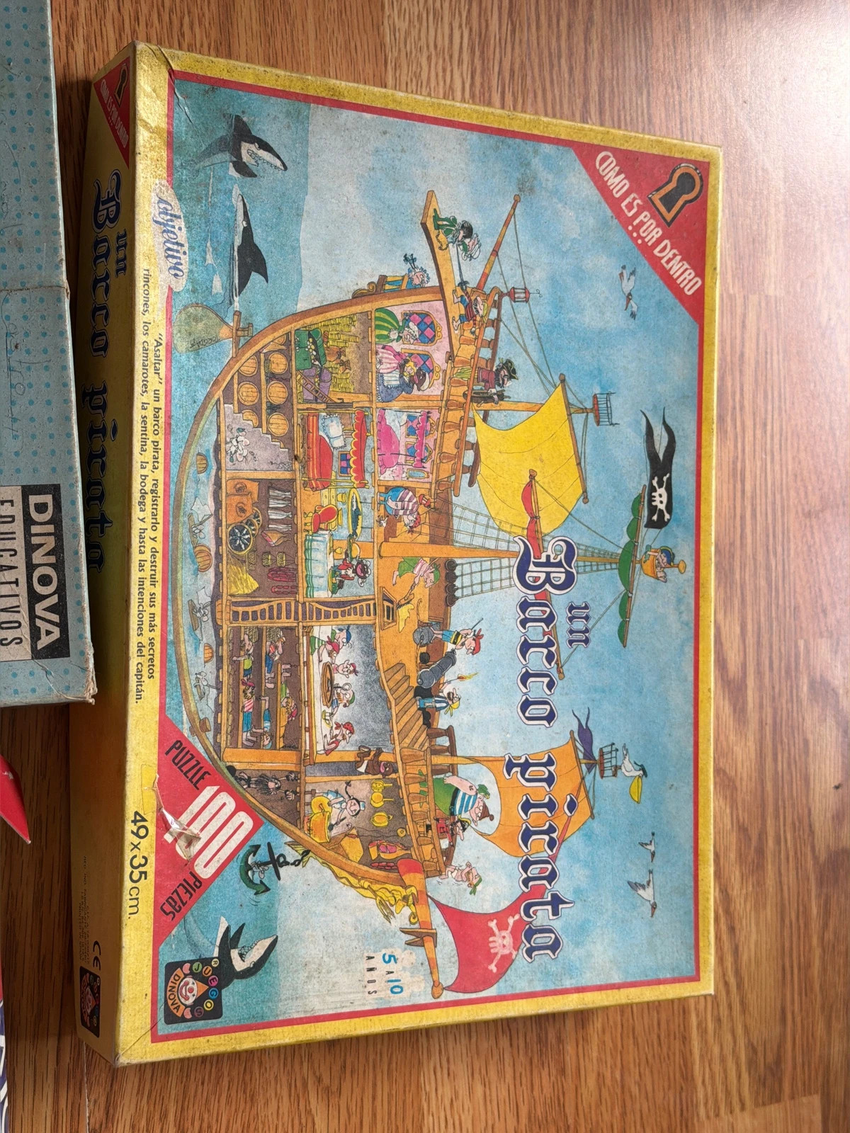 Lote Juegos De Mesa Vintage Superpoly Falomir Puzzles Barco Pirata Dinova – Dinova 2