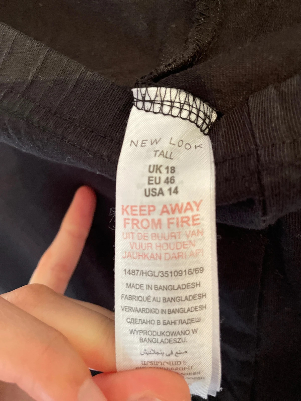 Leggings negros New Look Tall - Talla 46 (UK 18) – New Look – taille XXXL / 46 / 18 2