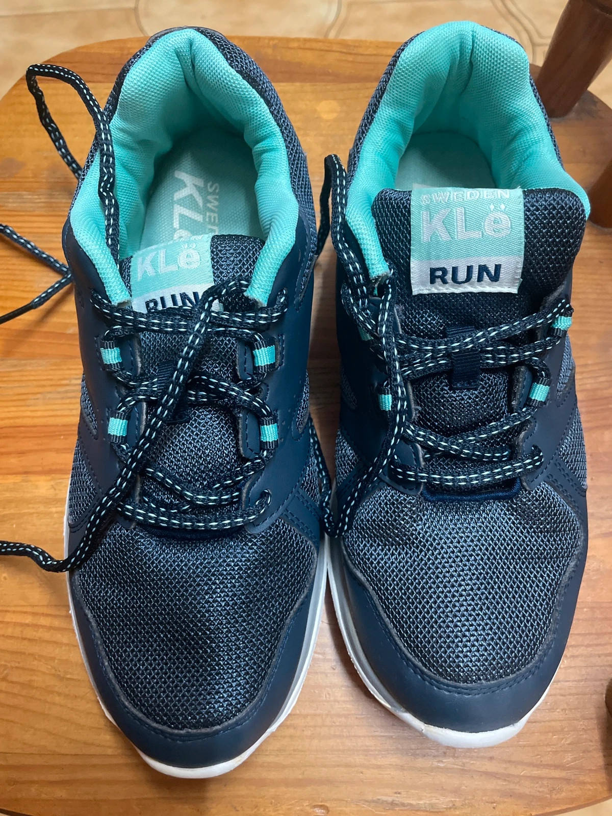 Tenis deportivos KLB Run azul marino y turquesa – Sweden Klé – taille 39
