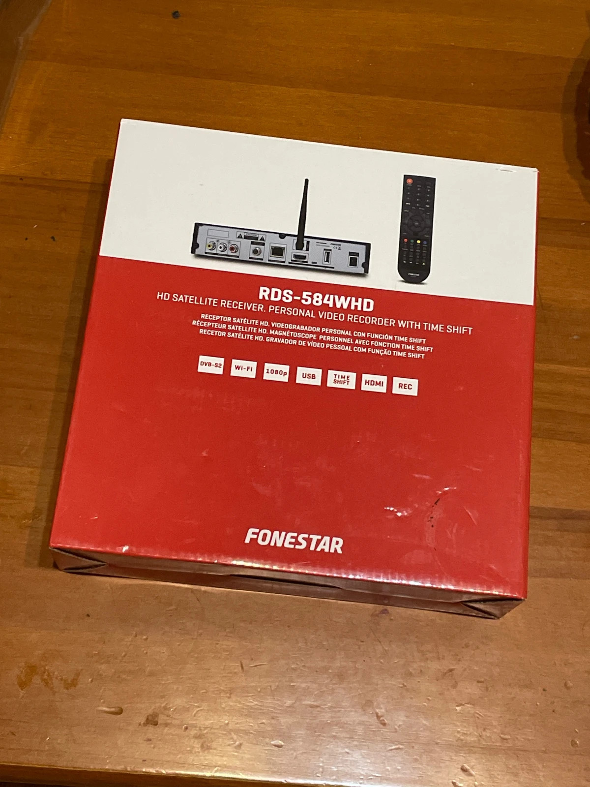 Receptor satélite HD Fonestar RDS-584WHD – nuevo en caja – Fonestar 2