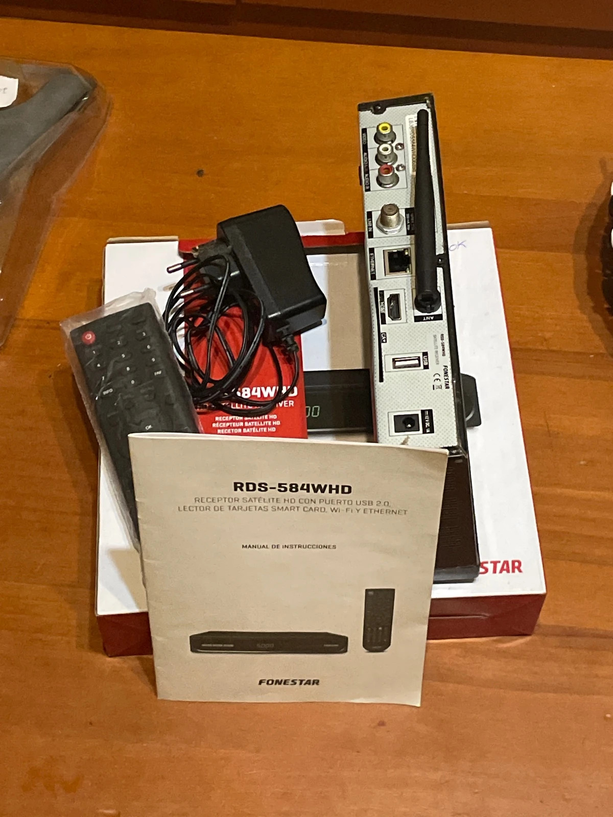 Receptor satélite HD Fonestar RDS-584WHD – nuevo en caja – Fonestar 3