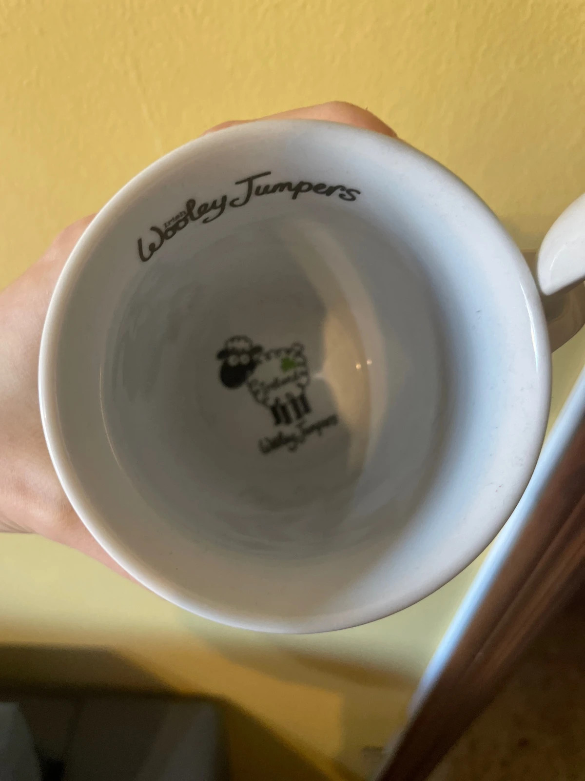 Taza con cuchara - Irlanda – wooley jumpers 2