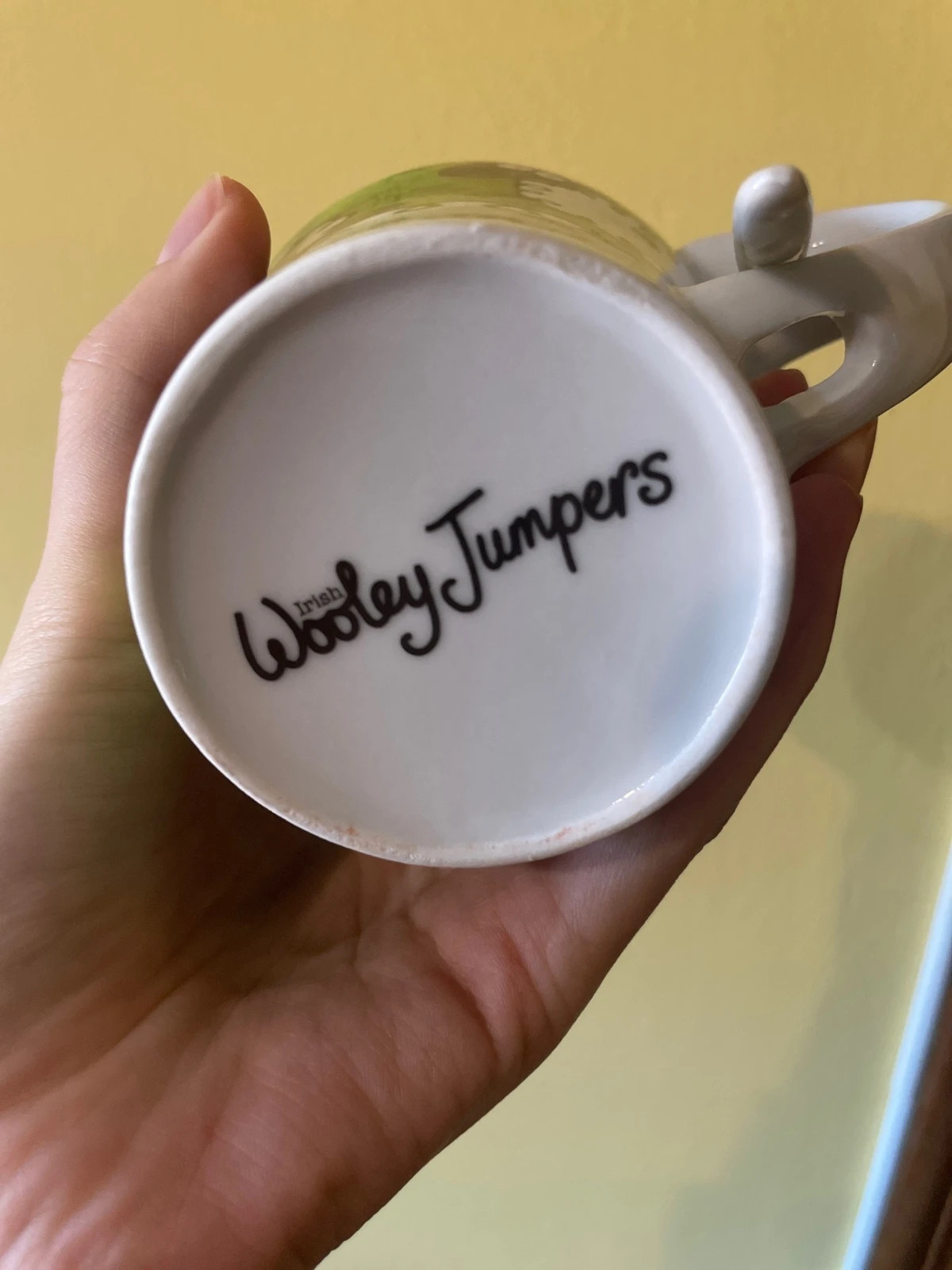 Taza con cuchara - Irlanda – wooley jumpers 3