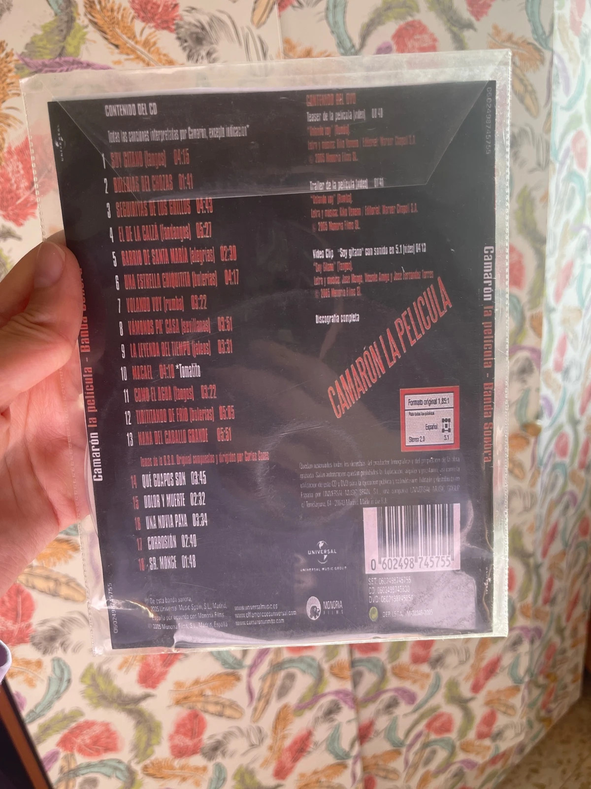 Banda sonora de Camarón 2