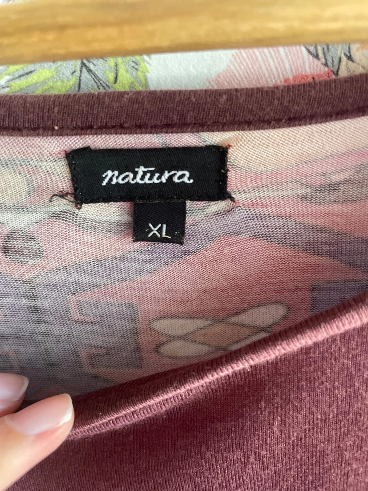 Blusa natura talla grande – Natura – taille XL / 42 / 14 2