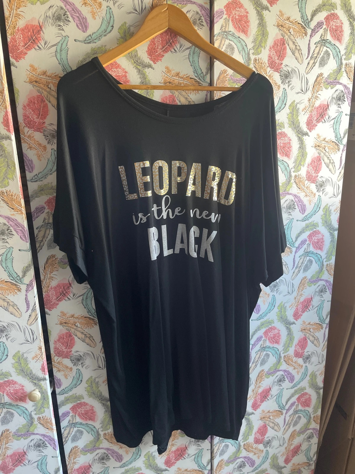 Camiseta larga talla grande
