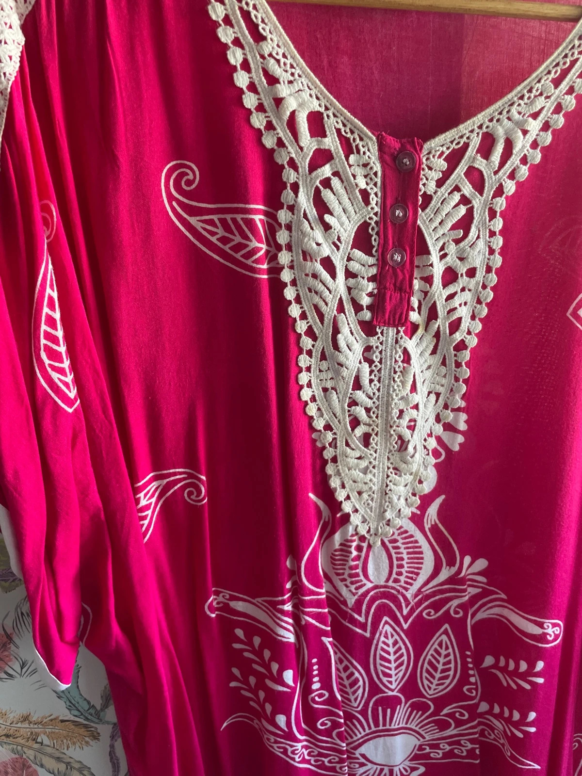 Blusa túnica india talla grande – India Town – taille XL / 42 / 14 4