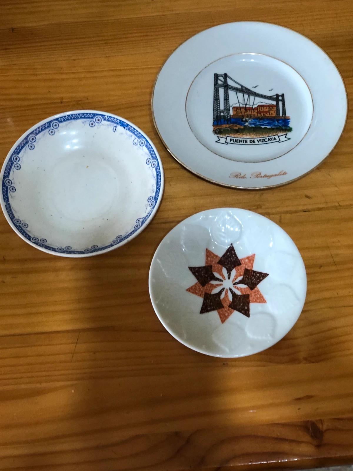 Lote de Platos Decorativos Vintage