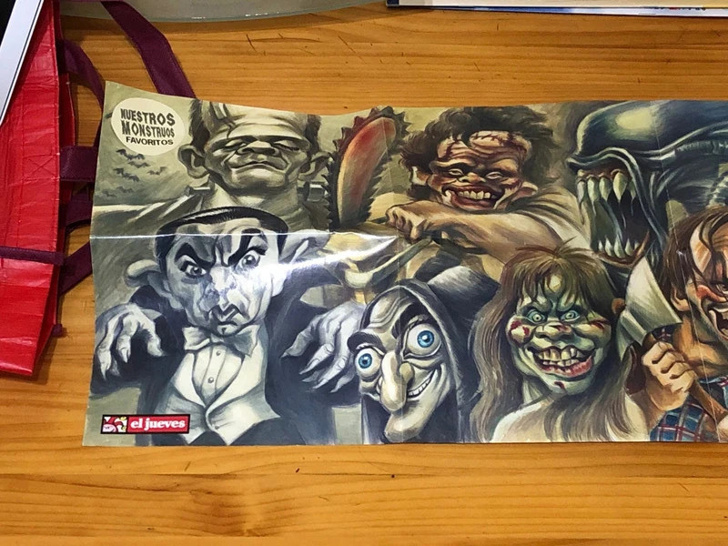 Póster Colección El Jueves – Nuestros Monstruos Favoritos – El Jueves