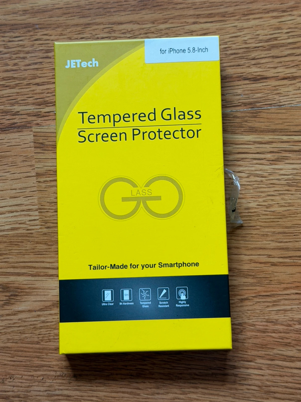 Protector Cristal Templado iPhone X / XS / 11 Pro (5.8") JETech Nuevo – JETech 2