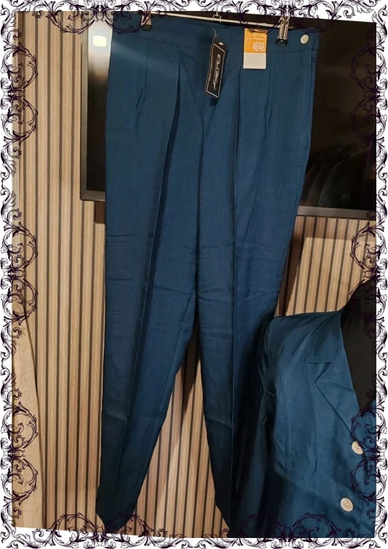 Ensemble tailleur blazer pantalon – Dona Firenze – taille XXXL / 46 / 18 3
