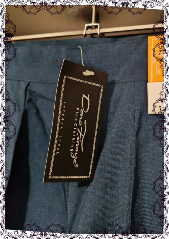 Ensemble tailleur blazer pantalon – Dona Firenze – taille XXXL / 46 / 18 5