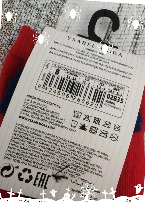 Lot 2 paires chaussettes – Ysabel Mora – taille 31-33 4