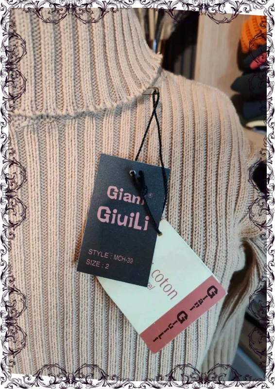Pul col roulé y2k giani giuili – giani giuili – taille M / 38 / 10 2
