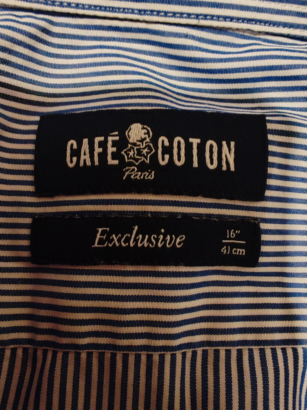 Chemise café coton – Café Coton – taille L 3