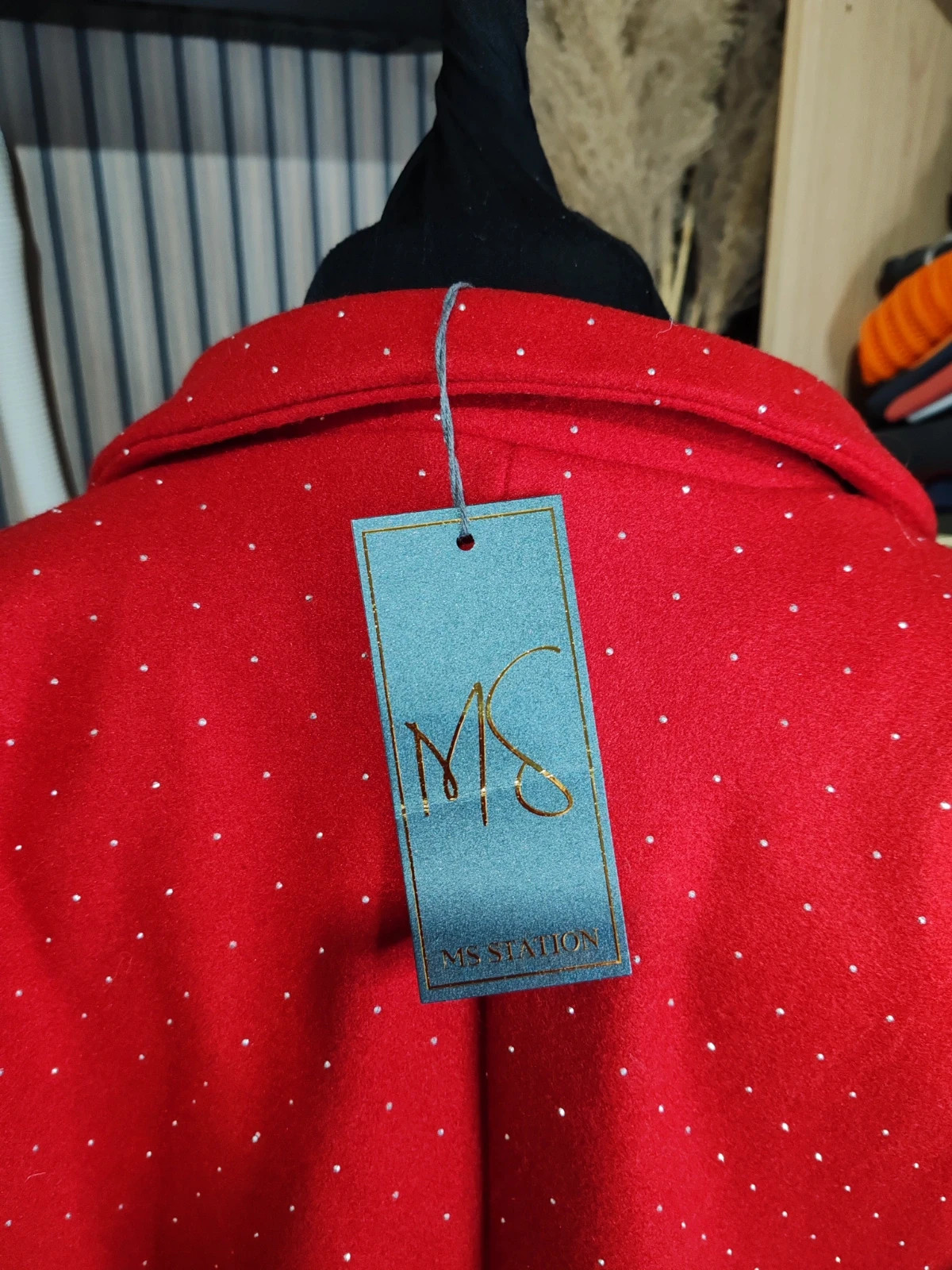 Trench strass ms station – MS.station – taille XL / 42 / 14 5