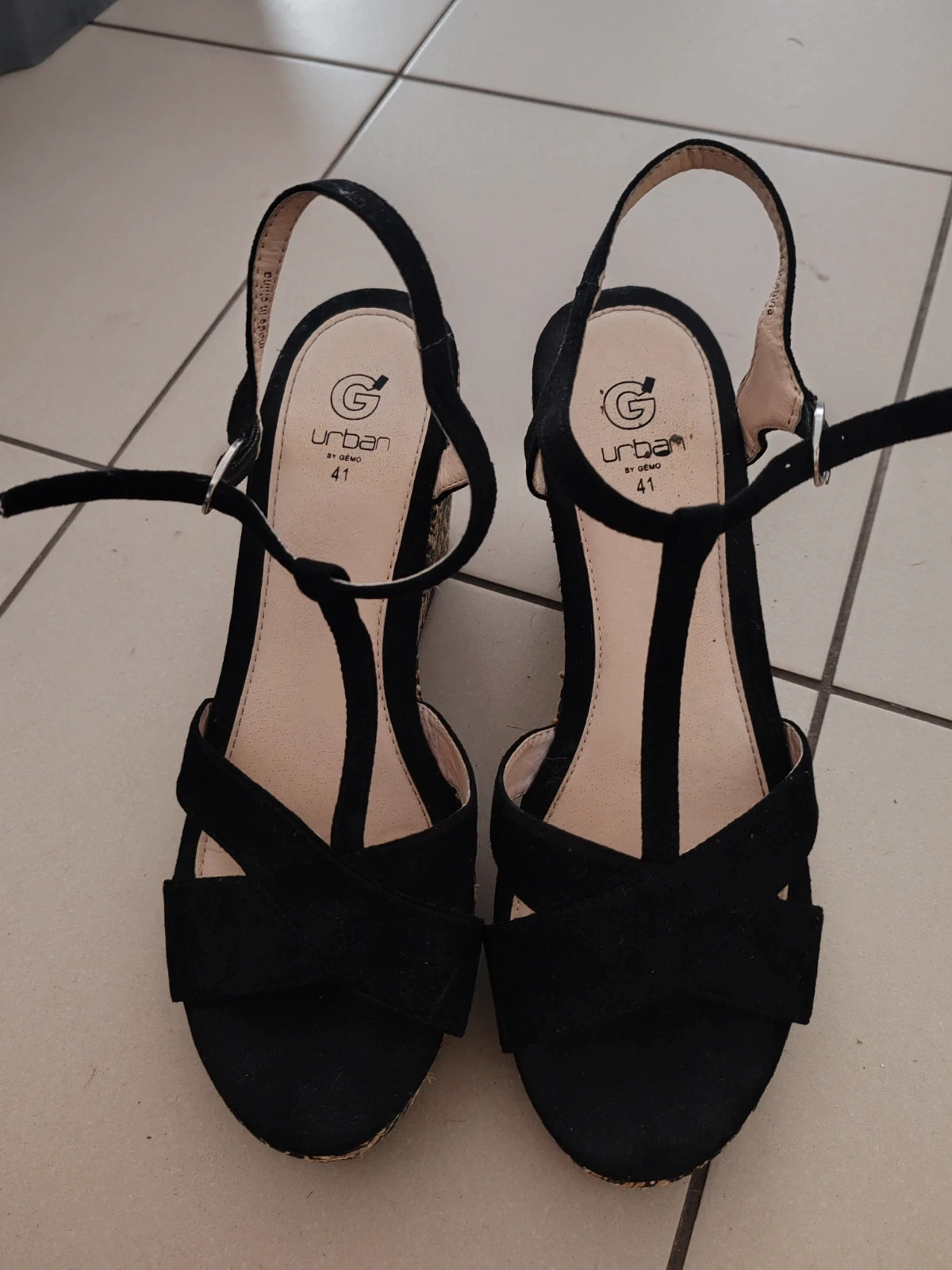 Chaussures compensées – Gémo – taille 41 2