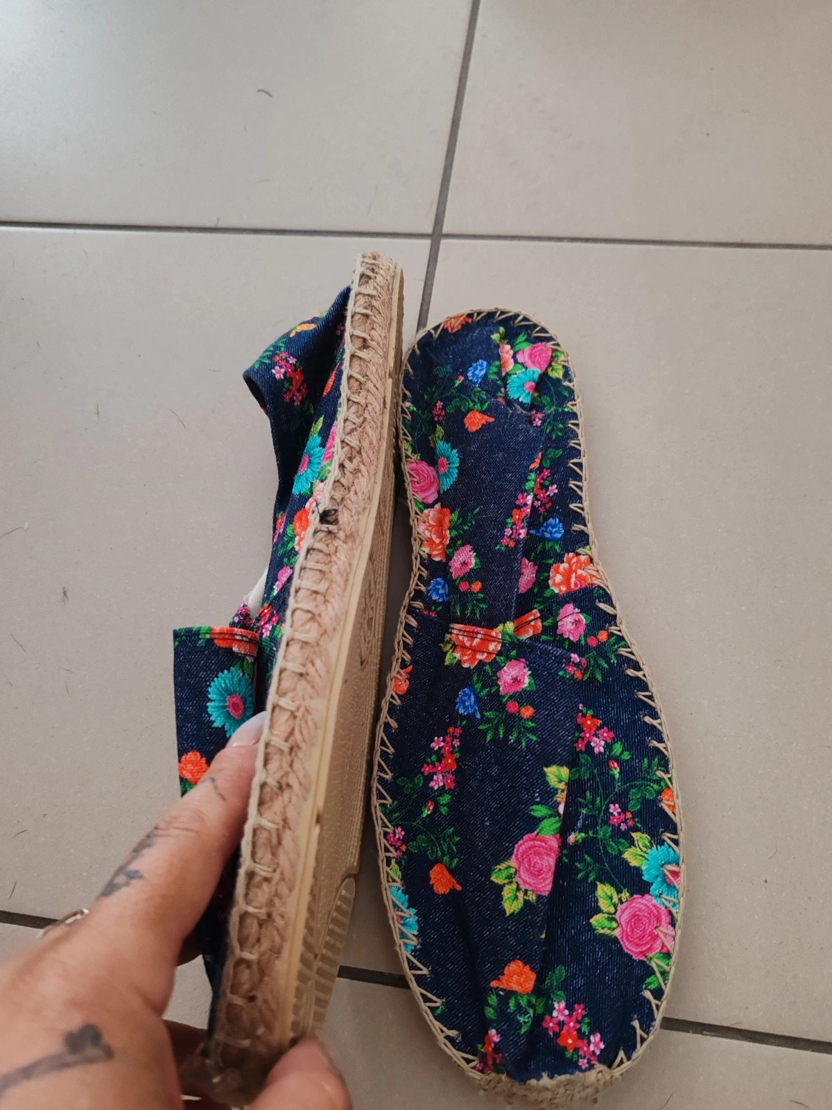 Espadrilles française – Espadrilles – taille EU 41 2
