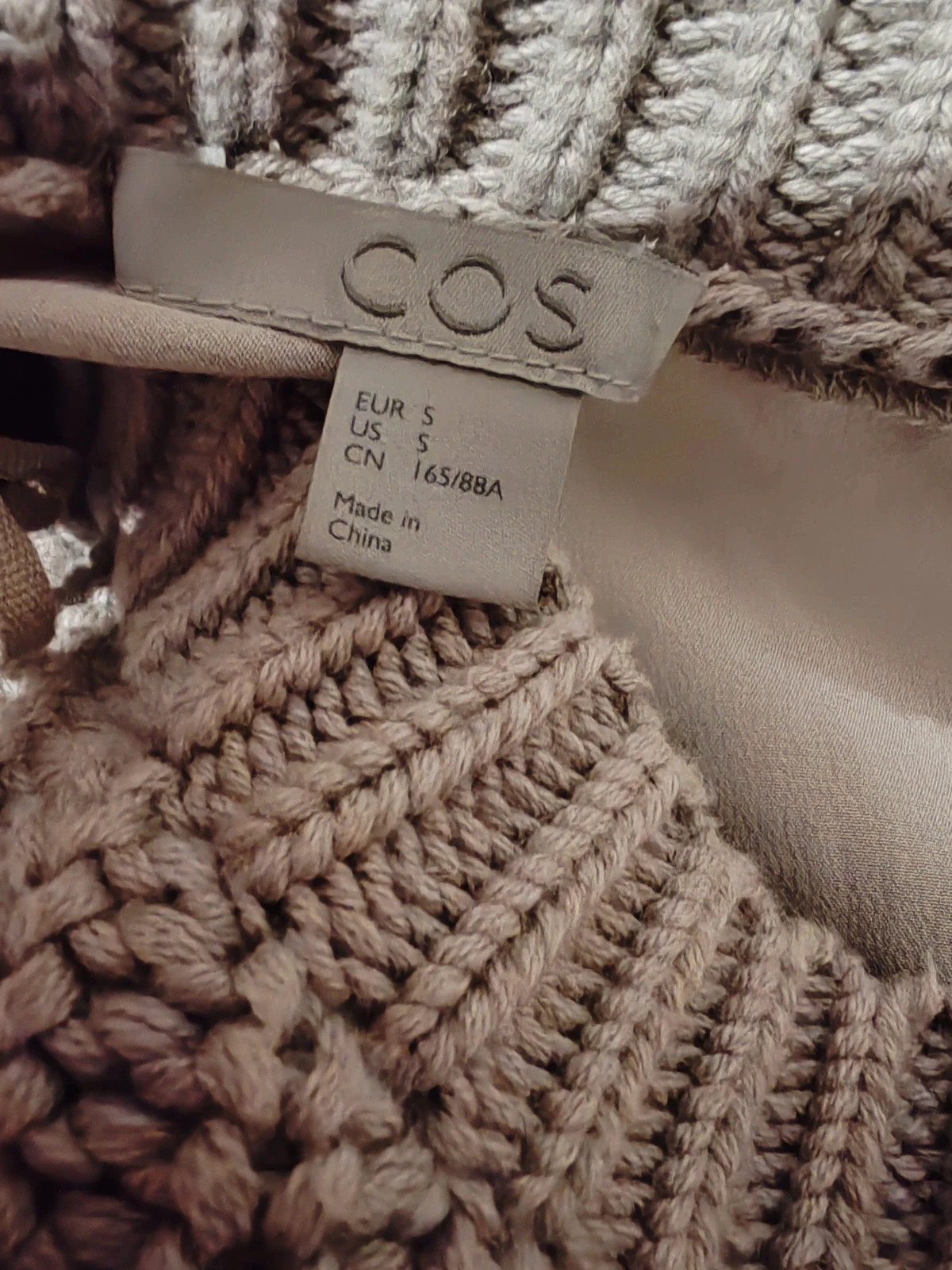Pull Cos Laine et soie – COS – taille S / 36 / 8 4