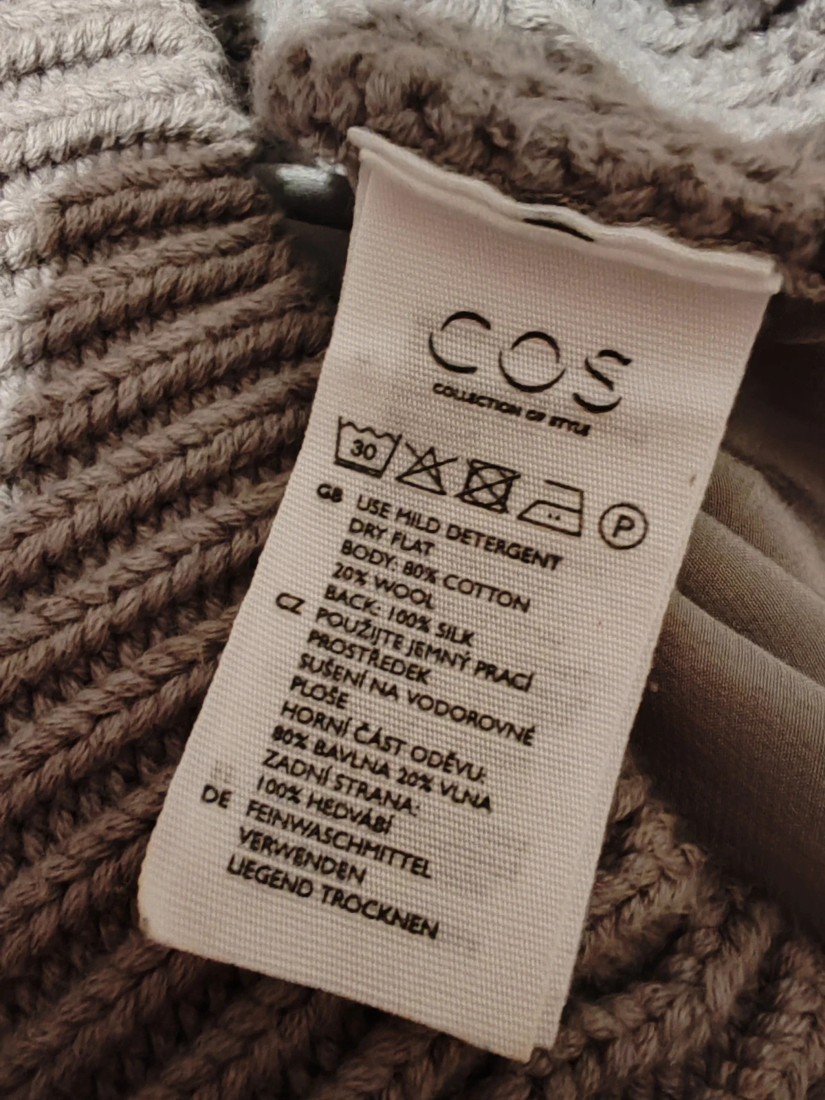 Pull Cos Laine et soie – COS – taille S / 36 / 8 5