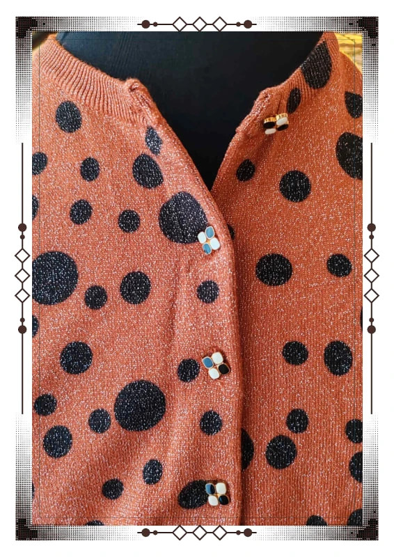 Gilet a pois ky dress milano
