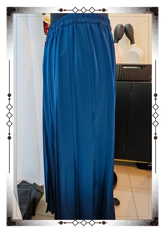 Jupe longue plissée – Vintage – taille XXL / 44 / 16 4