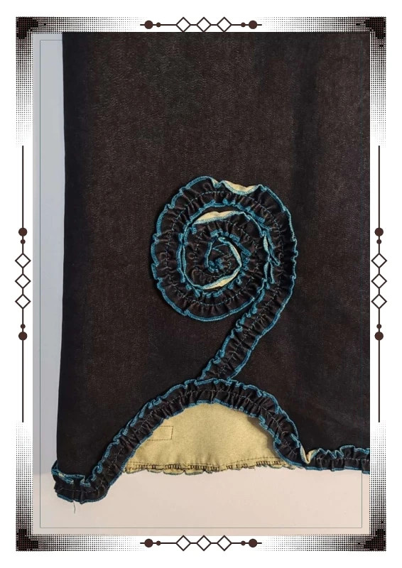 Magnifique Jupe mi longue Mitsouki – Mitsouki – taille XXL / 44 / 16 2