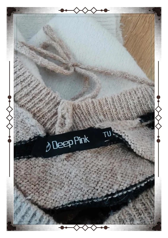 Pull deep pink – deep pink – taille Taille unique 5
