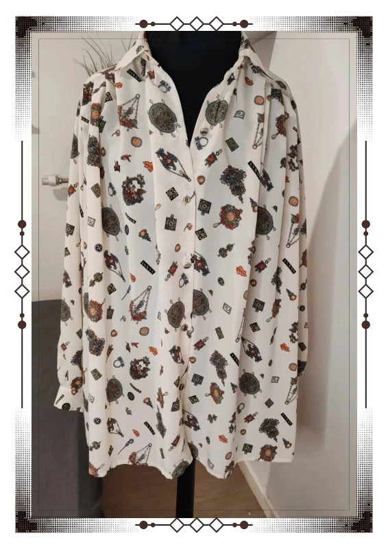 Chemise vintage – Inconnu – taille 4XL / 48 / 20