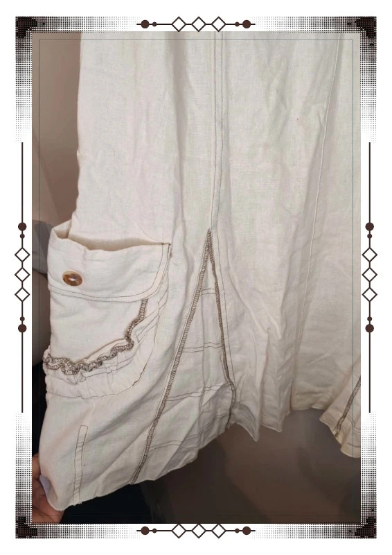 Robe lin – Lin – taille L / 40 / 12 2