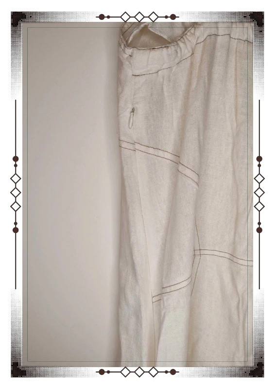 Robe lin – Lin – taille L / 40 / 12 4