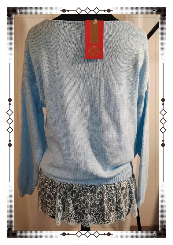 Pull dentelle tricot station – TRICOT STATION – taille Taille unique 4