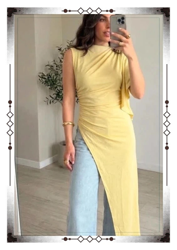 Tunique asymétrique new collection