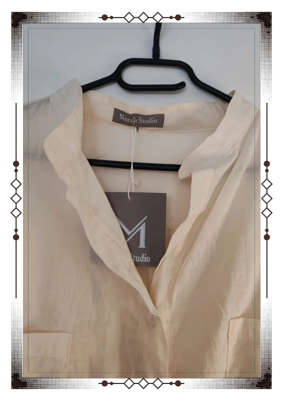 Chemise longue coton March studio – March Studio – taille Taille unique 2