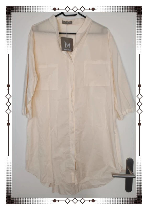 Chemise longue coton March studio