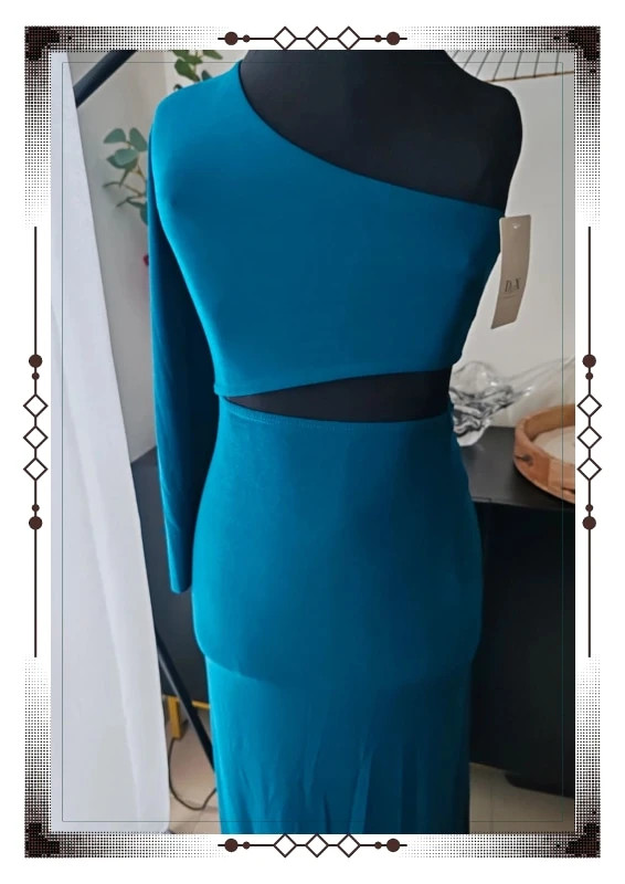 Robe longue DX made in Italy – D&X (made in Italy) – taille Taille unique 3