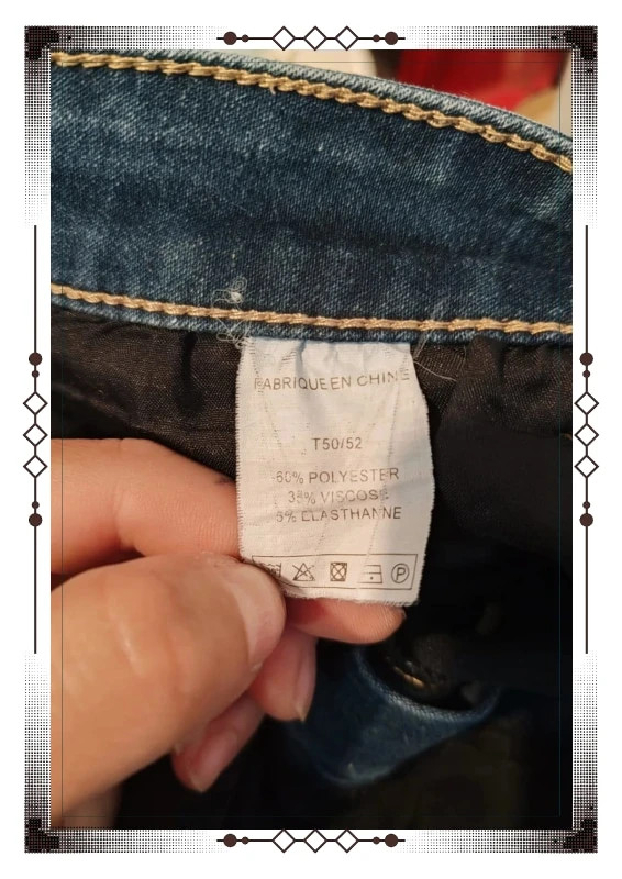 Jupe en jean #50 – Inconnu – taille 5XL / 50 / 22 3