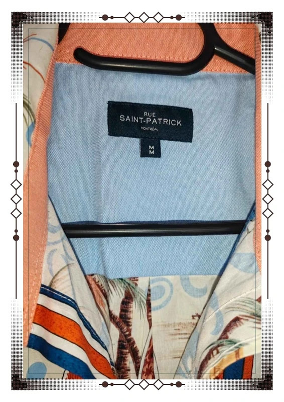 Chemise rue saint Patrick – San Patrick – taille S 3