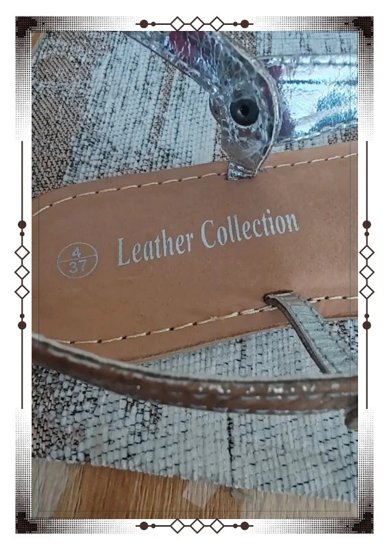 Sandale leather collection – Leather Collection – taille 37 3