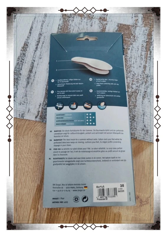 Semelle taille 35 – Bergal 2