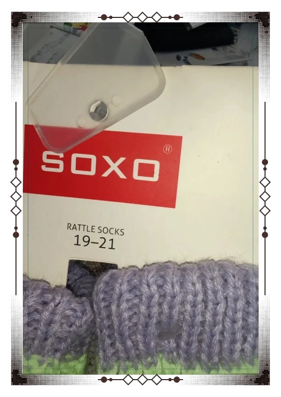 Chaussons chaussettes – SOXO – taille 19-21 4