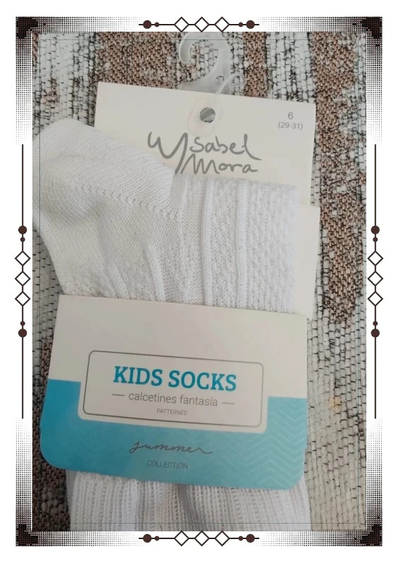 Lot deux paires de socquettes blanche – Ysabel Mora – taille 28-30 2