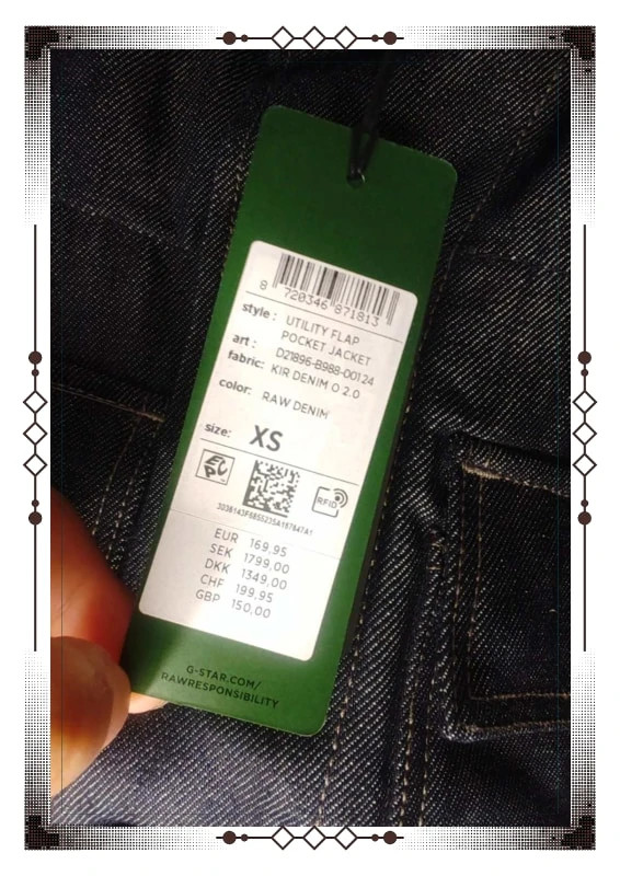 Veste jean gstar – G-Star RAW – taille XS 5